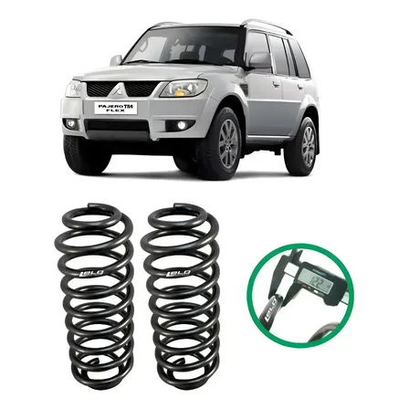 2 Molas Reforçada Gnv Pajero Tr4 Todas 2006 2007 2008 2009