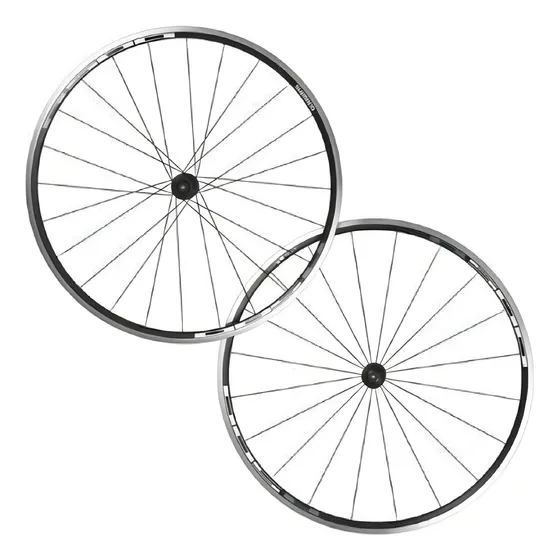 Ruedas Shimano Ruta 700c Wh-r501 8/9/10 Vel 20/24 Radios Para Freno De Herradura