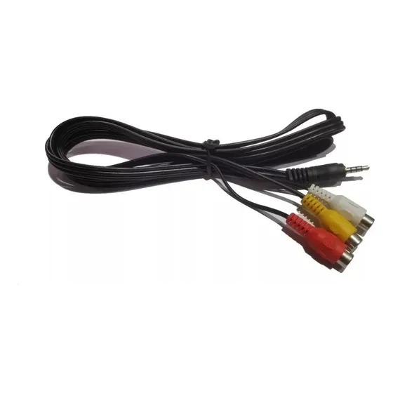 Cable Audio 3.5mm A 3 Rca Hembras