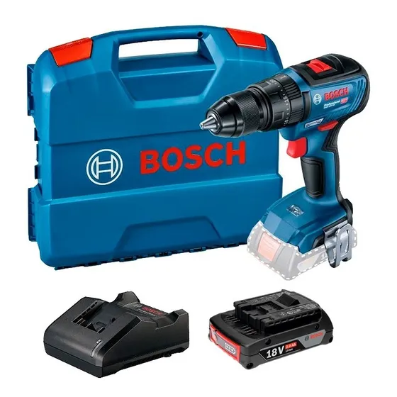Kit Taladro Percutor Bosch Gsb 18v-50 Bl 1 Bat