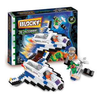 Blocky X-plorer Transbordador Bloques 148 Piezas 01-0688 F Blocky X-plorer Transbordador Bloques 148 Piezas 01-0688 F