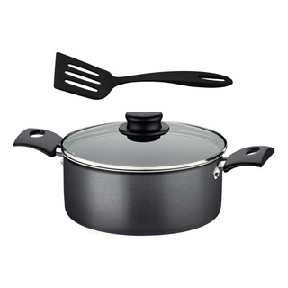 Caçarola Com Espátula Antiaderente Tramontina 20cm 1,8l Caçarola Com Espátula Antiaderente Tramontina 20cm 1,8l