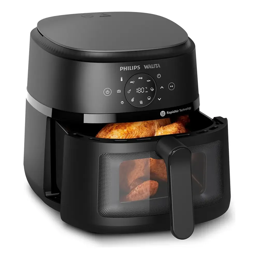 Fritadeira Airfryer Digital Philips Walita Na230/00 Preto 127v