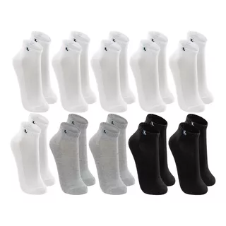 Pacote Com 10 Pares Meias Lupo Cano Curto AlgodĂŁo Original Pacote Com 10 Pares Meias Lupo Cano Curto AlgodĂŁo Original
