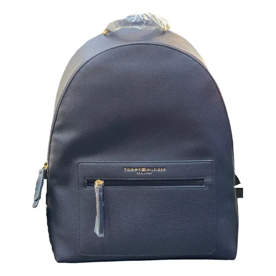 Bolso Tommy Hilfiger Mochila Casual Azul Marino Backpack