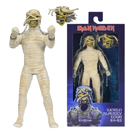 Retro Clothed Action Figures - Iron Maiden - 8  Mummy Eddie