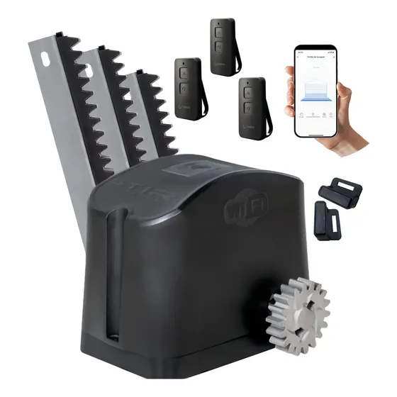 Motor Para Portones Corredizos \u002F Deslizantes Con Wifi Frecuencia 50\u002F60hz Tamaño Del Engranaje Z18 | Cuotas sin interés