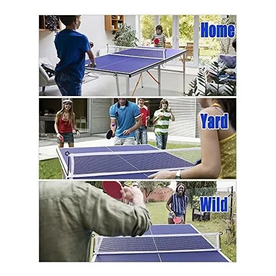 Mesa Ping Pong Tamaño Mediano Tenis Multiuso Plegable 2