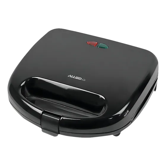 Sandwichera Doble Allied Al-sm75 Negra 750 W