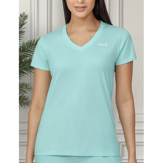  Camiseta Cómoda De Mujer En Algodón 