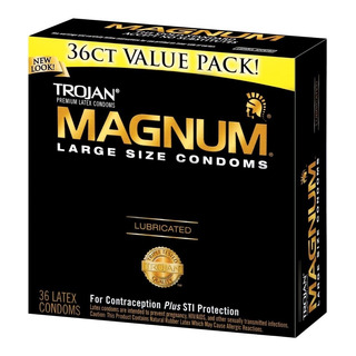 Condón De Tamaño Grande Trojan Magnum 12 Piezas Condón De Tamaño Grande Trojan Magnum 12 Piezas