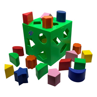 3313 Cubo Magico - Ensarte De Formas Geometricas Didáctico 3313 Cubo Magico - Ensarte De Formas Geometricas Didáctico