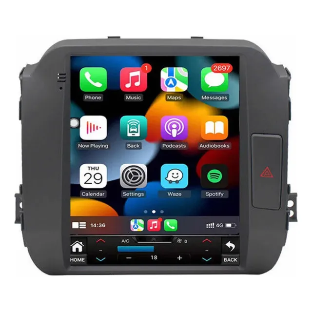 Zk Radio Tipo Tesla Carplay 2+32 Kia Sportage Revolution
