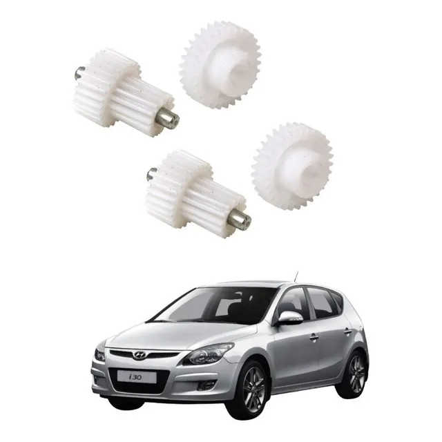 Kit 2 Reparo Do Retrovisor I30 Engrenagem Rebatimento
