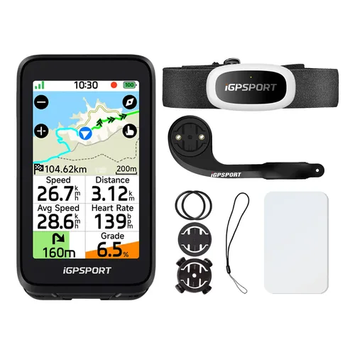 Ciclocomputador Igpsport IGS 630 GPS Bluetooth Wi-Fi Prova D'Água