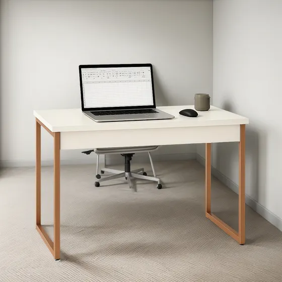 Mesa Estudo Escritório  Computador Secretária Compacta 90cm