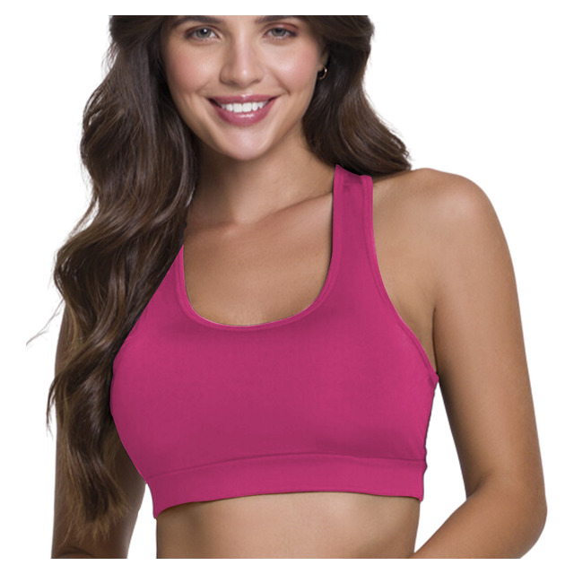 Top Academia Fitness Feminino Selene Dry Com Forro Nadador
