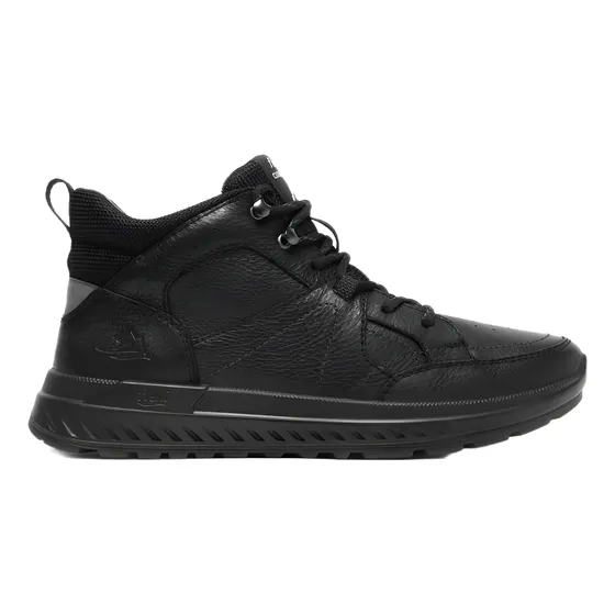 Bota Botin Senderismo Flexi Hombre Piel Negro 403016 Adultos