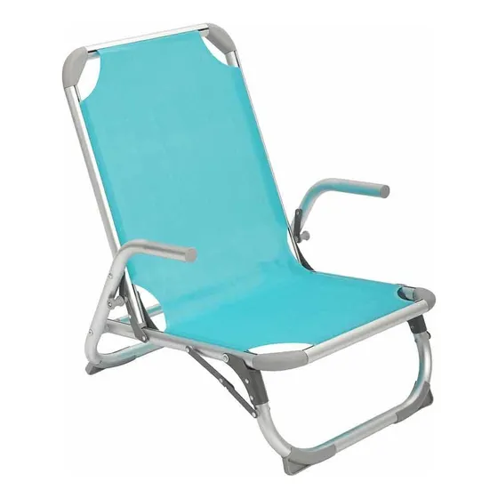 Silla De Playa Camping Piscina Jardín Plegable Turquesa