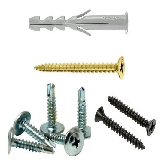 Kit Fijaciones, Tornillos T1 Y T2 Para 25m2 De Cielorraso