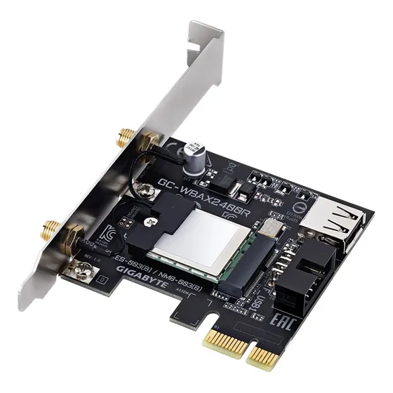 Tarjeta De Red Gigabyte Aorus Wifi 6e Tri-banda Wifi Bluetoo