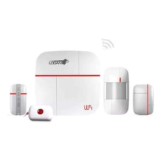 Alarma Inteligente Logan Con Wifi Gsm Wifi 