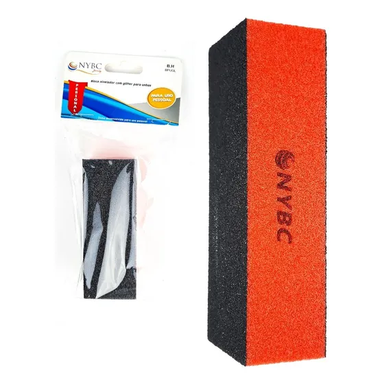 Bloco Nivelador Para Unhas Com Glitter Eva Nybc