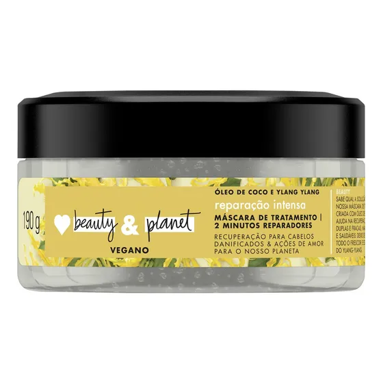 Máscara De Tratamento Love Beauty And Planet Hope And Repair 190g