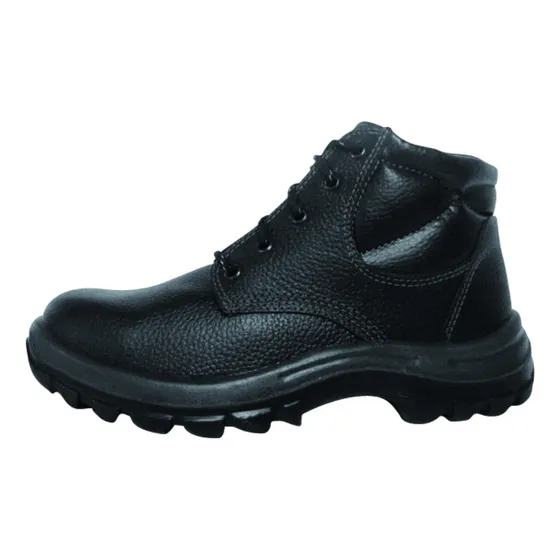 Botín Bota De Trabajo Cuero Punta Plastica Worksafe