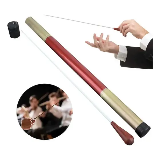 Batuta/baston Para Director De Orquestas Con Estuche