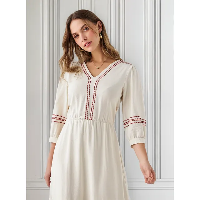 Vestido Esprit 699f020 Crudo Nevi