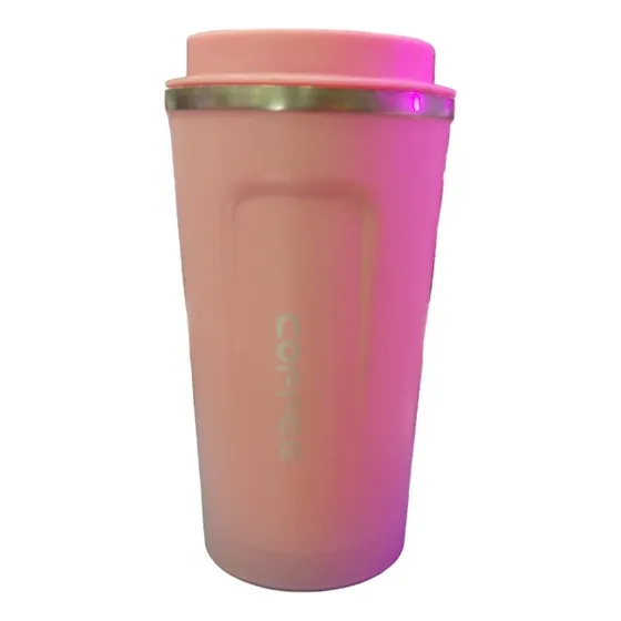 Vaso Térmico Cooler De Acero Para Café Frío O Caliente 