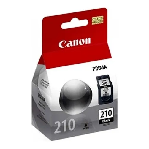 Cartucho de tinta negra Canon Pg-210 de 9 ml