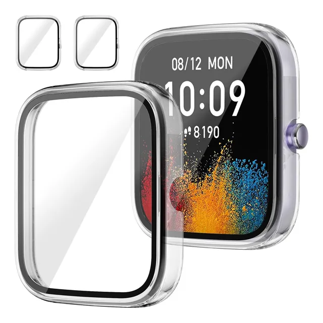 Funda Y Templado Protector Para Reloj Amazfit 360 Premium