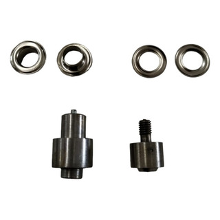100 Ojillos L-1 Con Contra Color Nikel Y Dados 100 Ojillos L-1 Con Contra Color Nikel Y Dados