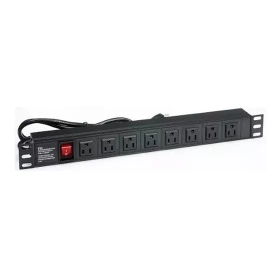 Regleta Eléctrica Para Rack 8 Tomas 10a
