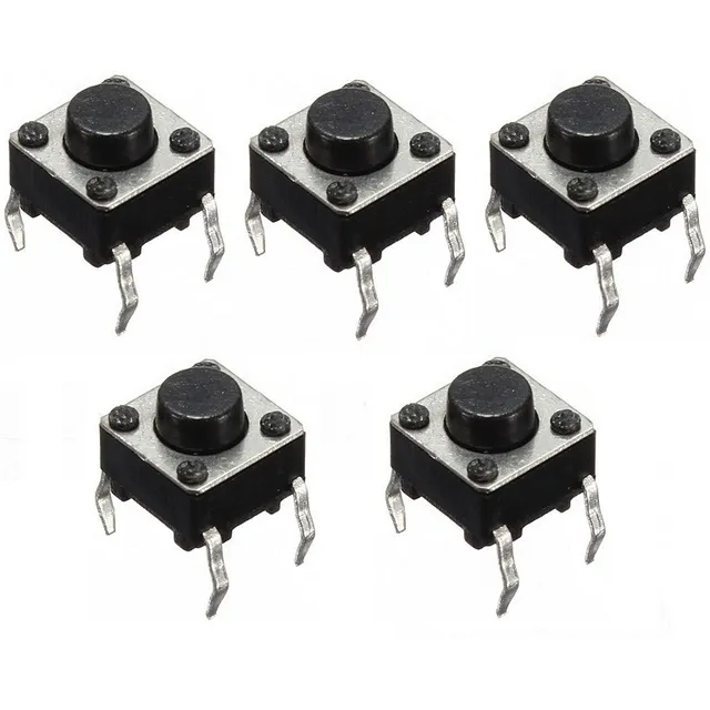 Kit 5 Micro Chave De 4 Pinos Reparo Placas Brastemp Consul 