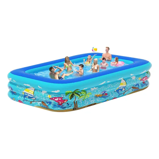 Alberca Inflable Grandes Piscinas Rectangular 305x180x60cm