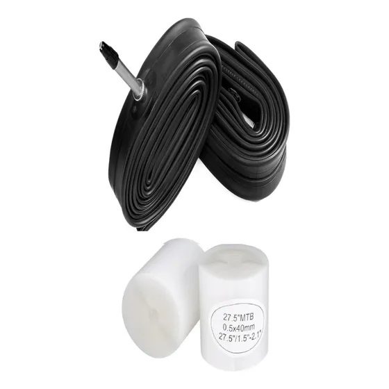 Pack 2 Camara 700x23-25 Bicicleta + Cinta Antipinchazos