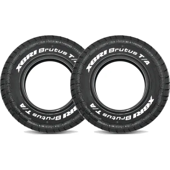 KIT 2 PNEUS 265/70R17 LT 121/118S 10PR BRUTUS T/A XBRI