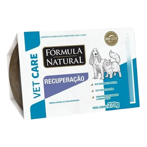 Ração Formula Natural Vet Caes E Gatos Recuperação 270g