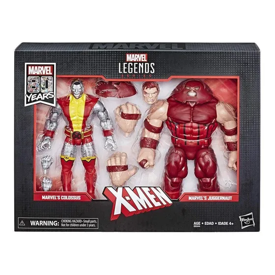 Colossus Juggernaut Marvel Legends 80 Aniversario 6 Pulgadas