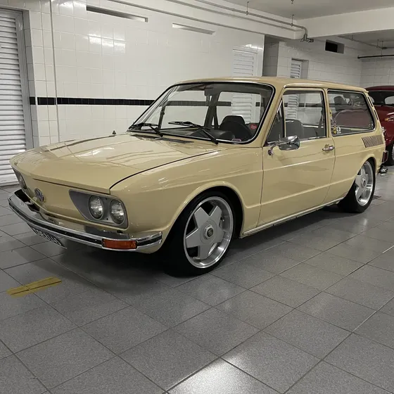 Vw Brasilia 1600 1977 Placa Preta Carburação Dupla