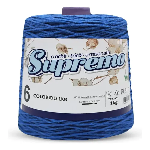 Linhas Croché Esterlina Diversas Cores Nº 8 Cor Verde Bandeira