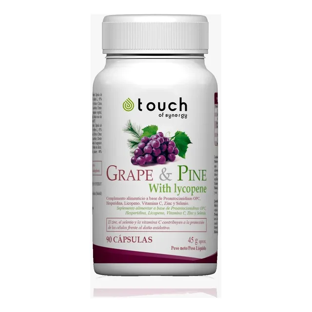 Touch Of Synergy Grape & Pine Con Licopeno 90 Cápsulas