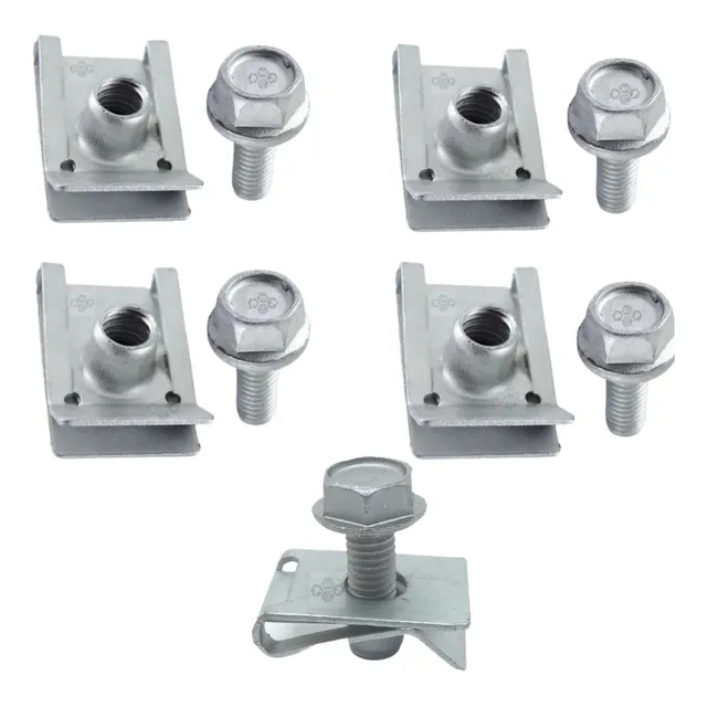 Kit 5 Parafuso Protetor Carter Passat 1998 1999 2000 2001 02