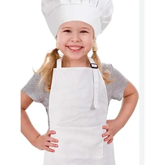 Delantal Y Gorro Para Niños