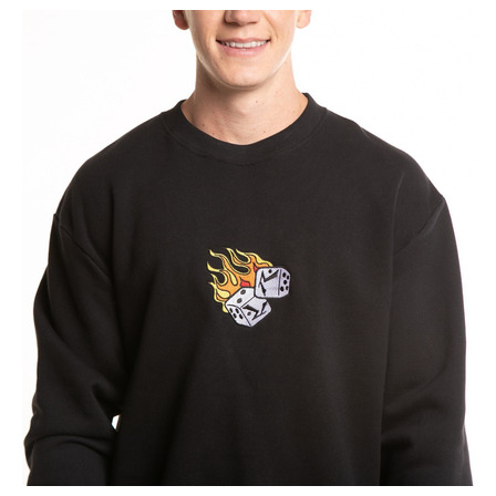 Buzo Rusty Casino Crew Negro Hombre Xl Negro Buzo Rusty Casino Crew Negro Hombre Xl Negro