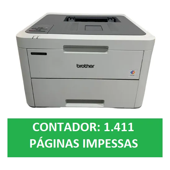 Impressora Brother Laser Hl-l3210cw 3210 Color Cont:1.411