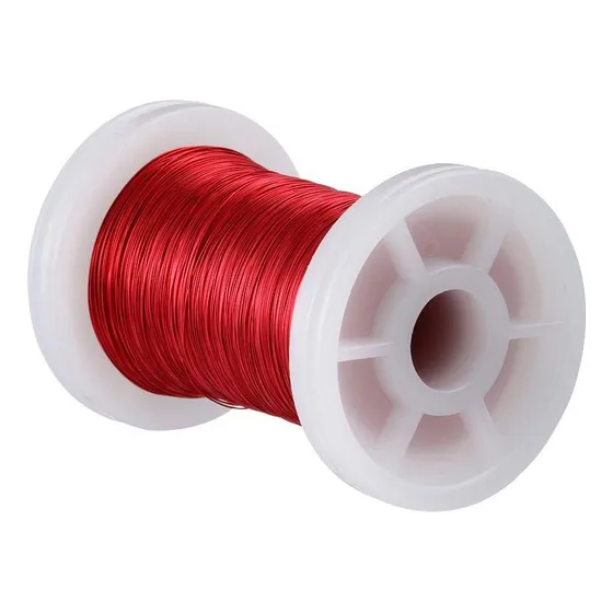 Hilo Cobre Aislante Bn-techgo, 0.098 Cm, 38 Awg, Bobina Roja